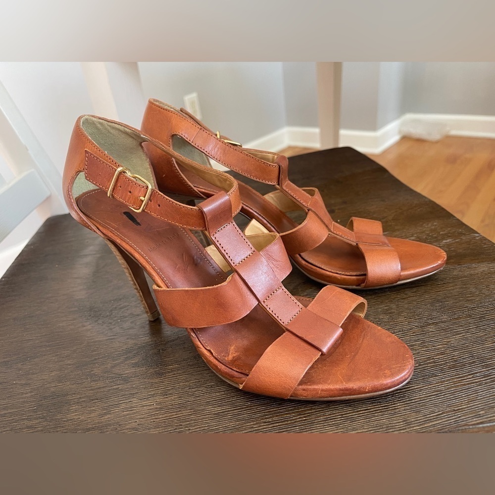 J. Crew heeled sandals